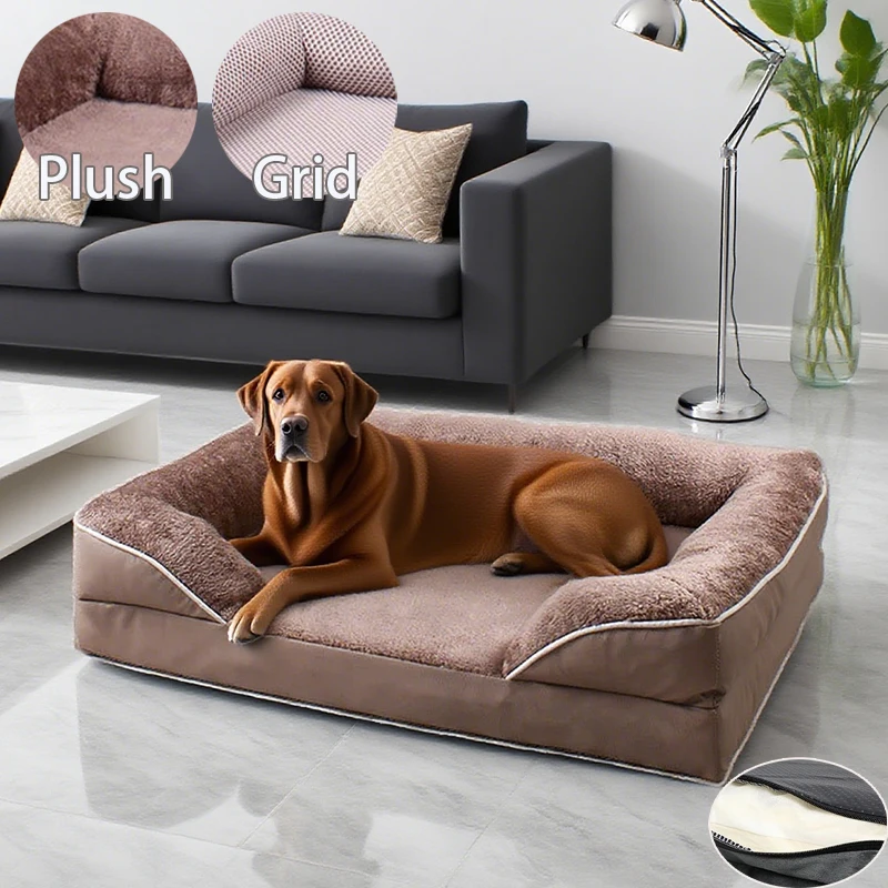 

Large Pet Cat and Dog Bed Winter/summer Comfortable Dog House Soft PP Cotton Removable Pet House Dog Cat Accessories מיטה לכלב