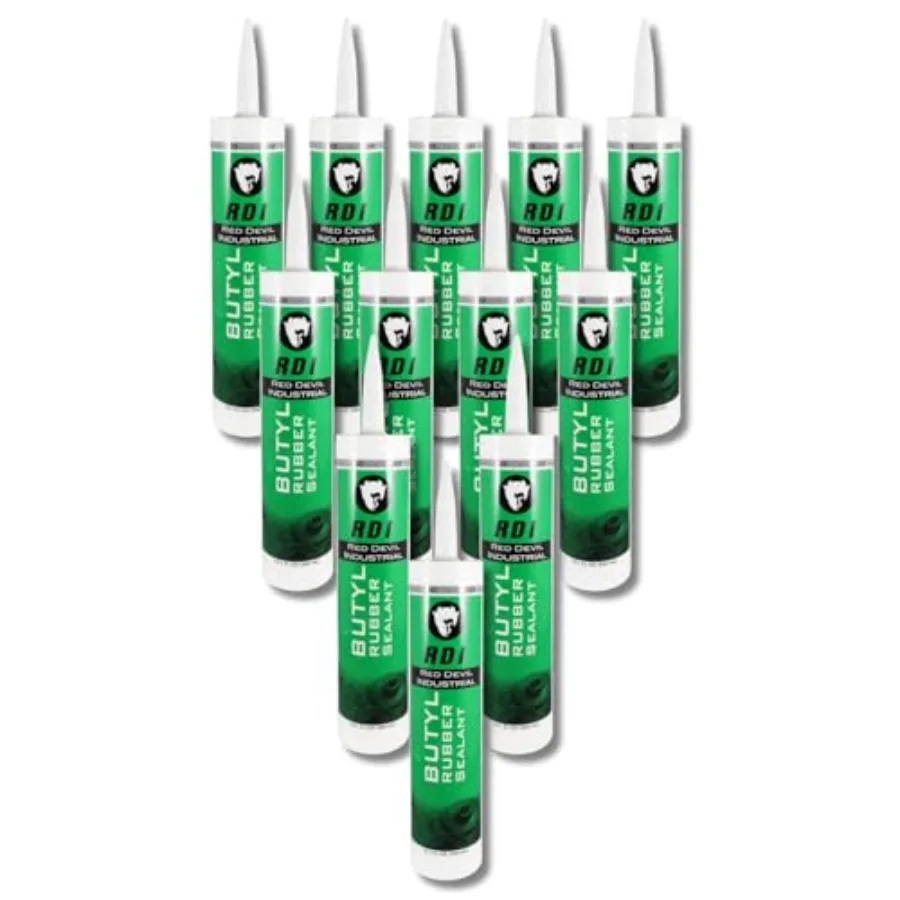 

0697GI12 RD Pro Butyl Rubber Sealant High-Performance Industrial-Grade Sealant for Outdoor and Below-Grade Applications, Painta