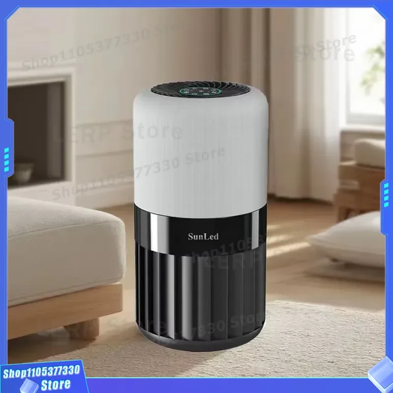 H13 HEPA Filter Portable Air Purifier with Activated Carbon 3 in 1 Electric Desktop Cleaner for Home Office Hotel Room Use