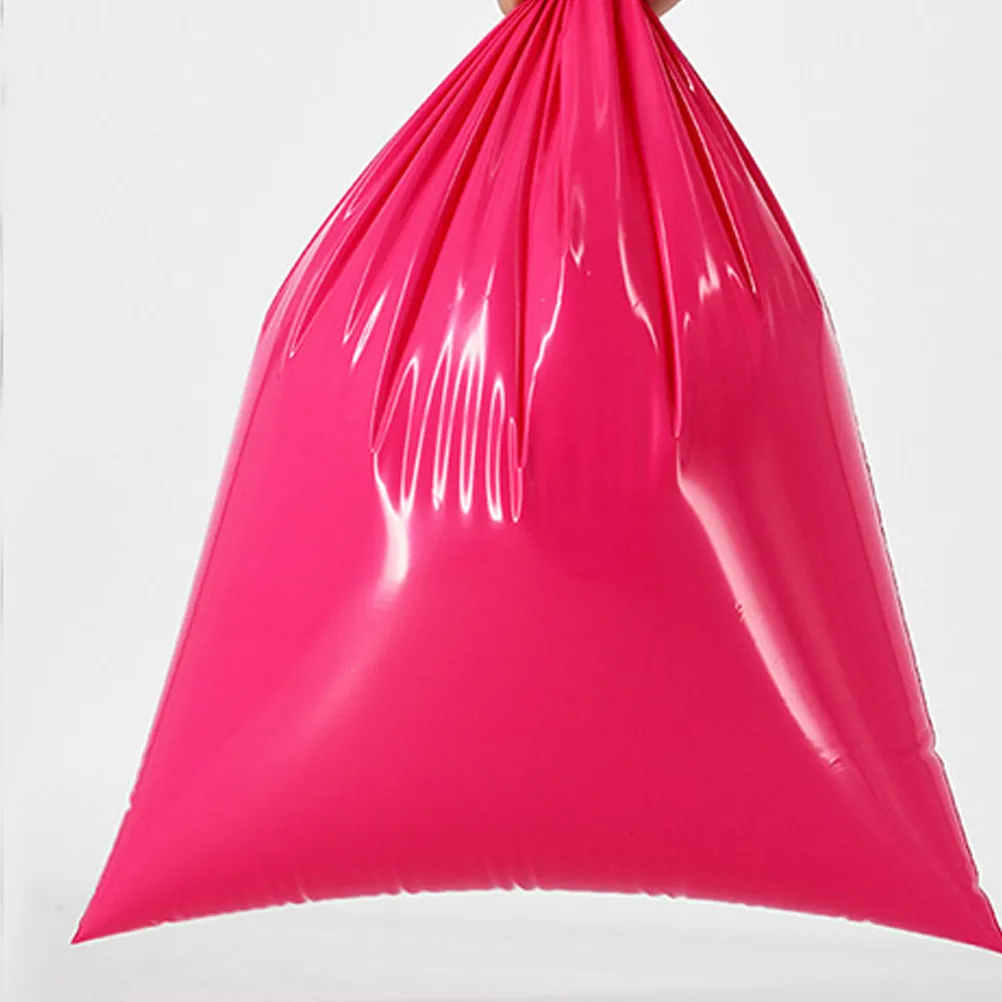 

100Pcs Thickened Waterproof Express Bags Plastic Self Adhesive Mailing Envelopes Heavy Duty Shipping Protection Packaging Pink