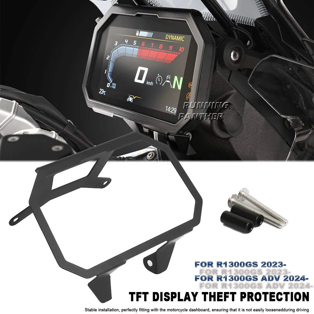 

TFT Anti Theft Screen Protector Meter Frame Cover For BMW R1300GS ADV r1300gs R 1300 GS Adventure 2023-