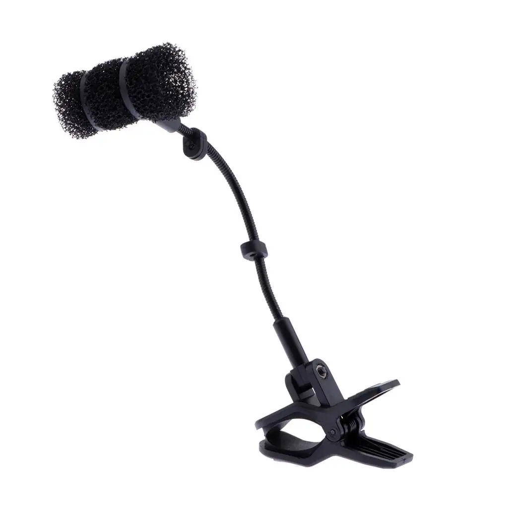 Erhu Flute Microphone MIC Clip Clamp Holder Stage Performance Accessory