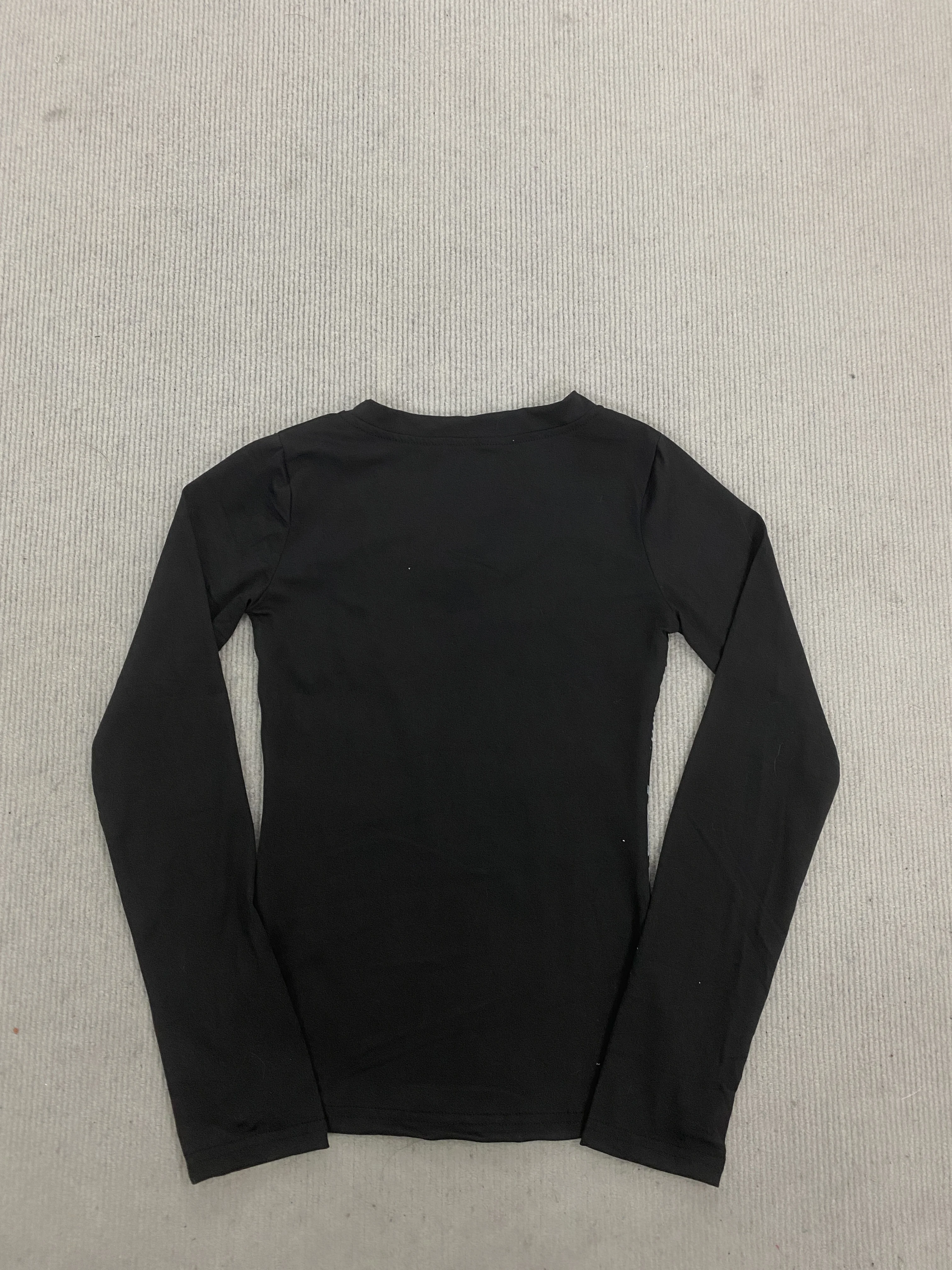 Gothic Retro Y2K Damen-T-Shirt mit Rundhalsausschnitt und langen Ärmeln, dunkler High-Street-Spice-Girl-Stil, tailliert, Herbstmode – Detail 7
