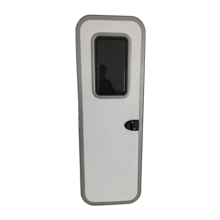 2024 TONGFA Superior Quality Aluminum Alloy Door Frame Single Point Electronic Card Lock Trailer Exterior Door