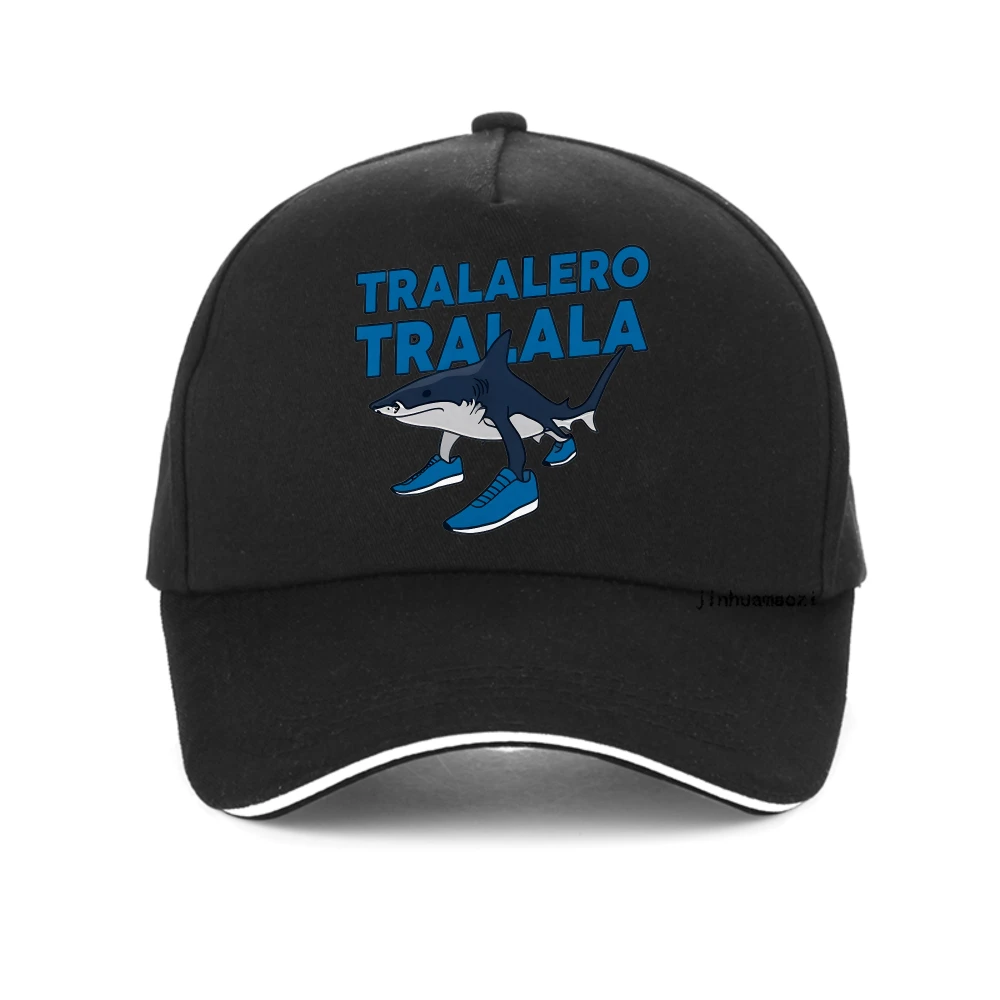 

Tralalero Tralala Funny Shark Meme baseball cap Gifts Women's Fashion Gothic Vintage hat Casual adjustable Outdoor sports hats