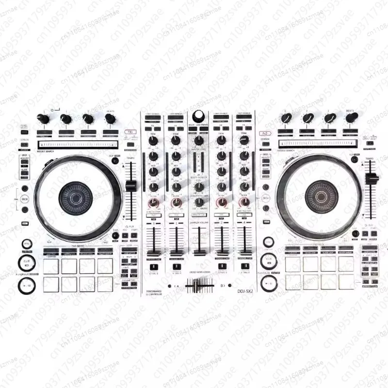 Película Protectora Completa para DDJ-SX2, Color Blanco Perla, Skin para Controlador