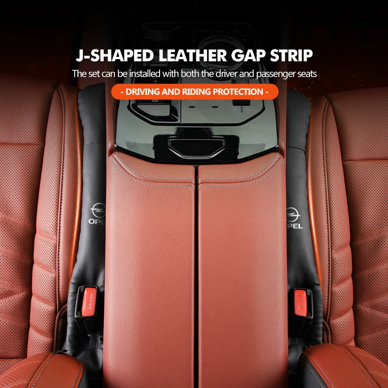 Car Styling Seat Gap Filler Side Seam Plug Leak-proof Strip Auto Storage Accessories For Opel Corsa Astra H G J Insignia Vectra view 5