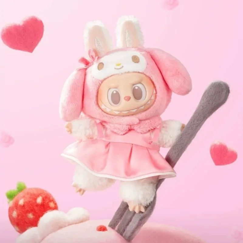 

POPMART THE MONSTERS × Sanrio Family Vinyl Hanging Ornaments Blind Box Decoration Ornament Collection Genuine Surprise Gifts