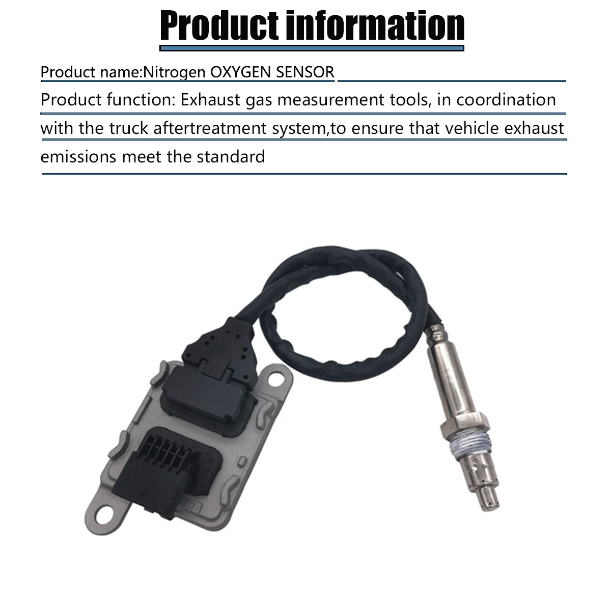 55500841 Nitrogen Oxide Nox Sensor For Chevrolet Colorado GMC Canyon 2.8L 2016 2017 2018 2019 55496922 55495040