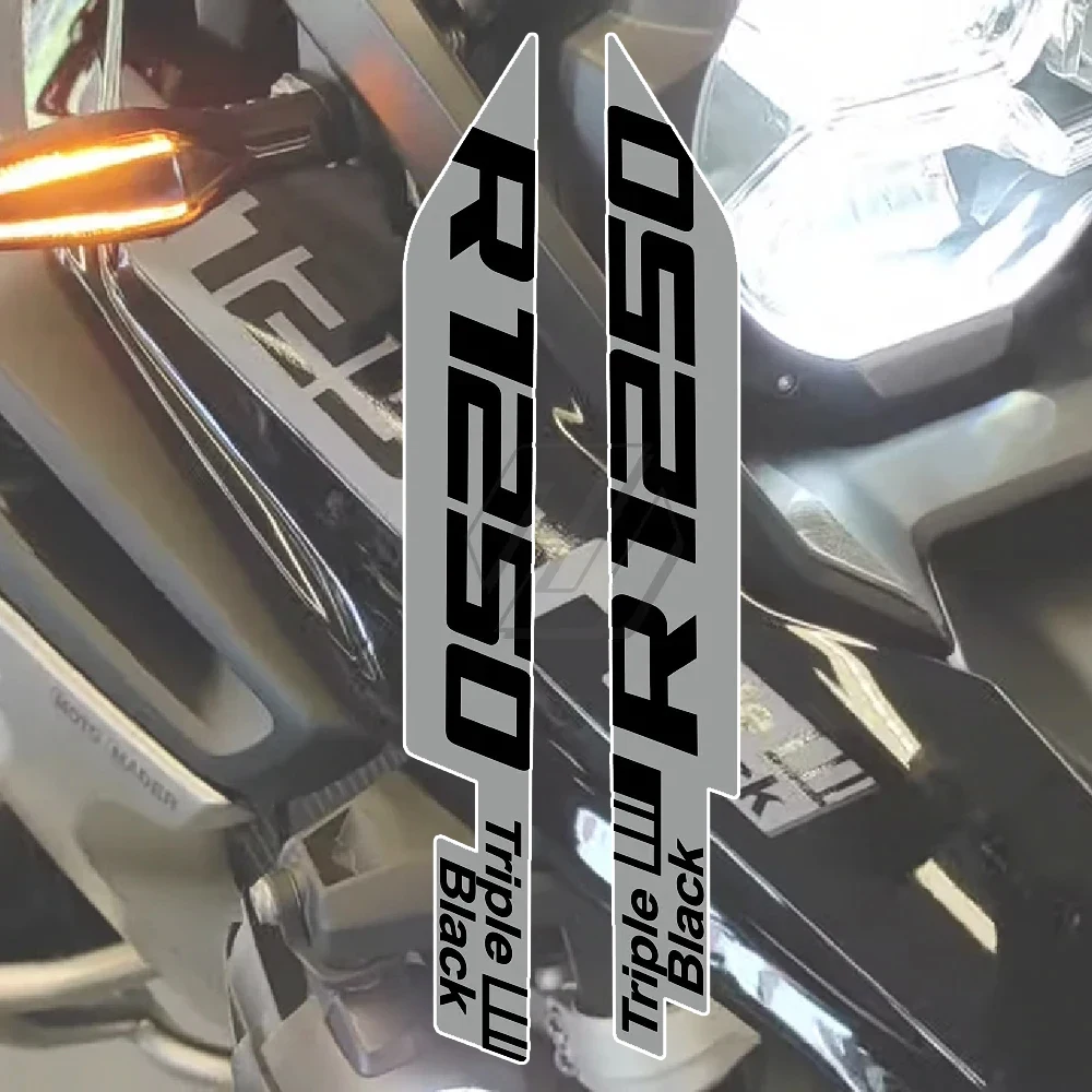 

For 2017 - 2021 BMW R1250GS Motorcycle Triple - black Version Modification Sticker