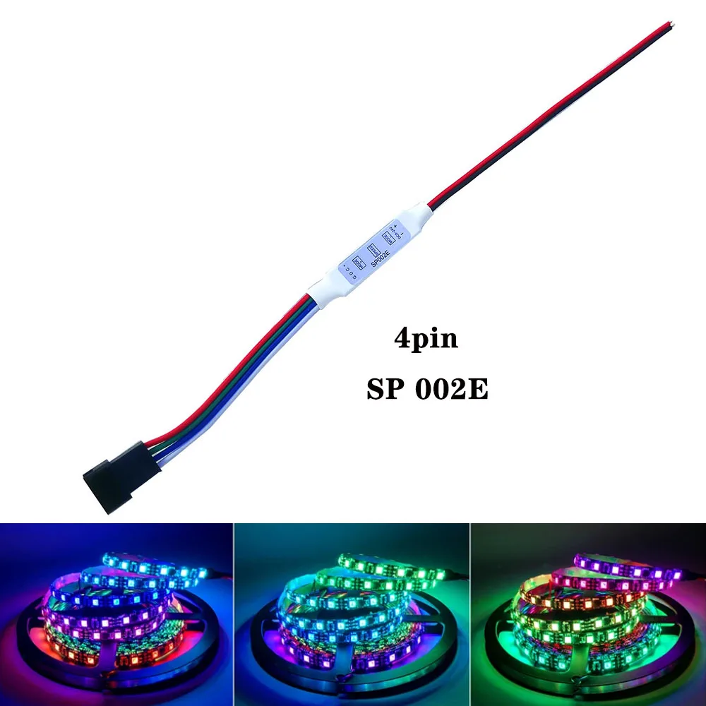 USB Mini 3 Keys 4 Keys For Pixel LED Strip Light SP002E WS2812 LED Light Strip Power Bank TV DC5V-24V - view 4