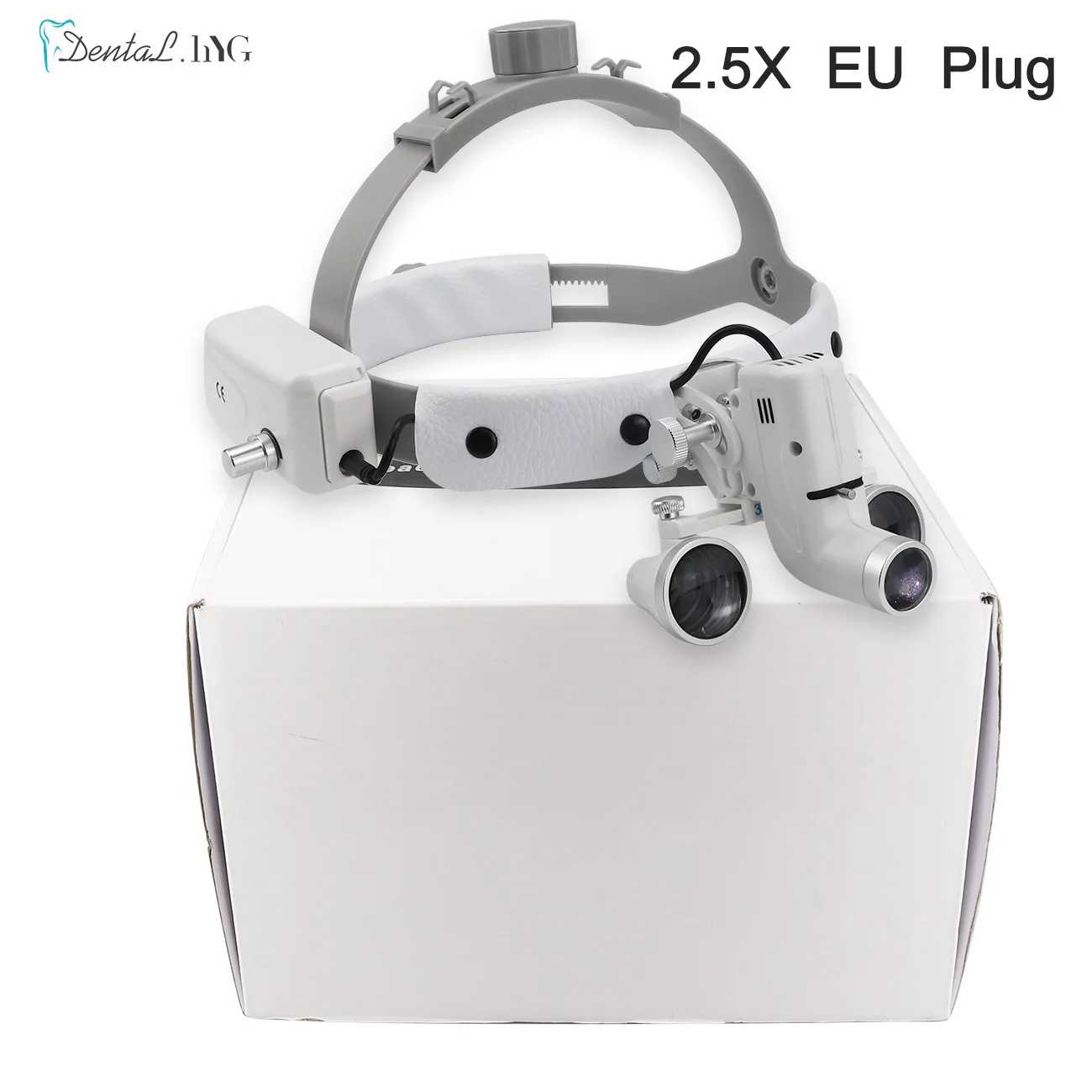 HARBOR DENT 2,5X/3,5X Dental LED Licht Lampe Fernglas Lupen Helligkeit Spot Einstellbare Dental Labor 5W Scheinwerfer Für Chirurgische scheinwerfer 3