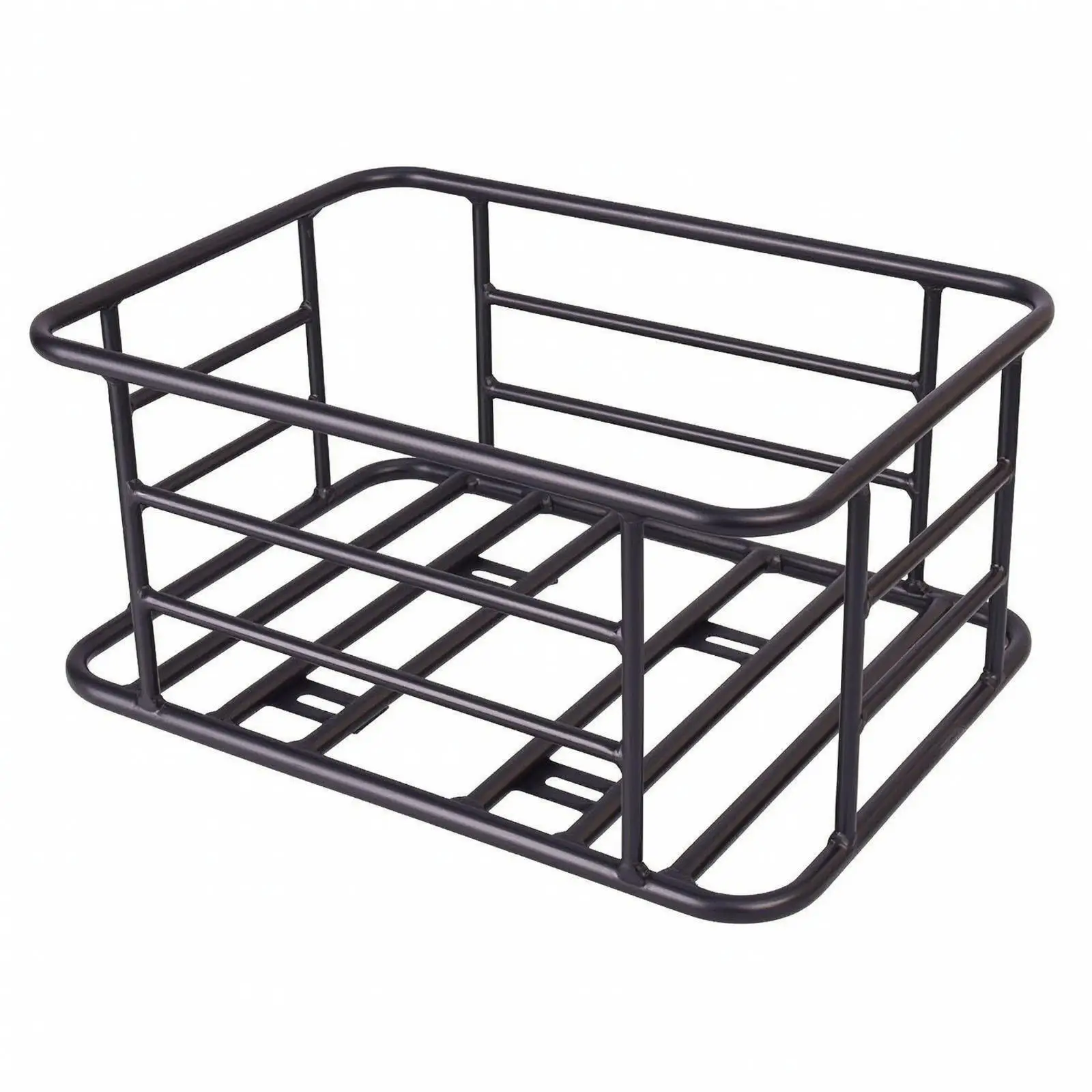 Rectangular Mesh Fryer Basket with Insulated Handle Rust-Resistant Stainless