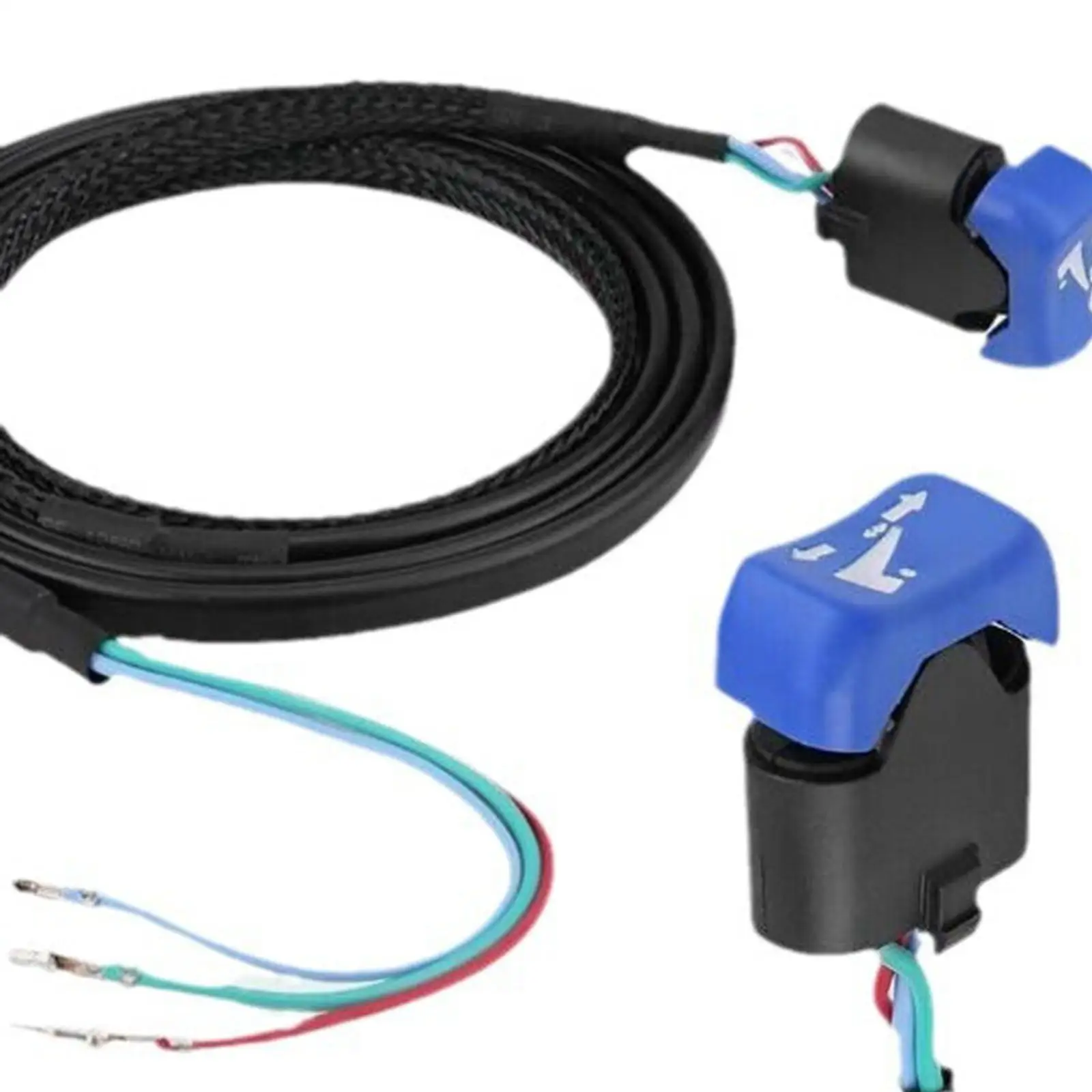 Trim Tilt Switch Replacement Marine Outboard PP Material Durable Black for Bombardier Johnson Engine Model 5006358