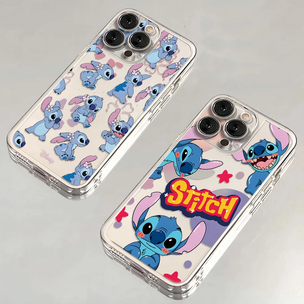 Cartoon Disney Stitch Phone Case For OPPO A3 A60 A57 A38 A79 A58 A98 A5 F9 F11 A94 A92 A76 A74 A73 A54 A53 A31 A15 Pro 5G Cover