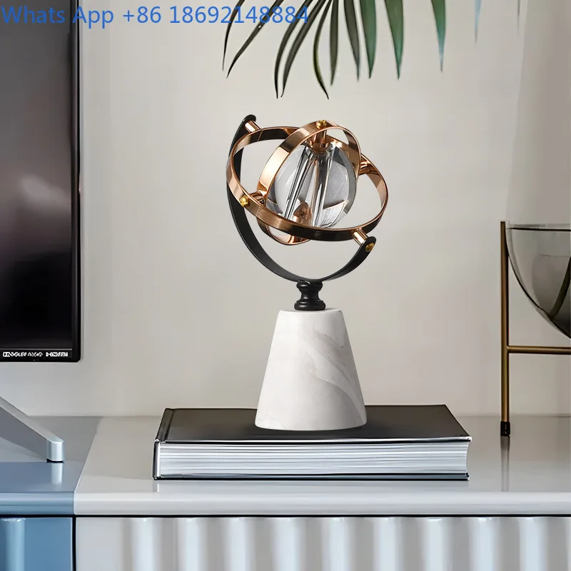

Высококачественный хрустальный глобус, домашний художественный орнамент, креативное украшение для гостиной, офиса, винного шкафа, подарок на новоселье