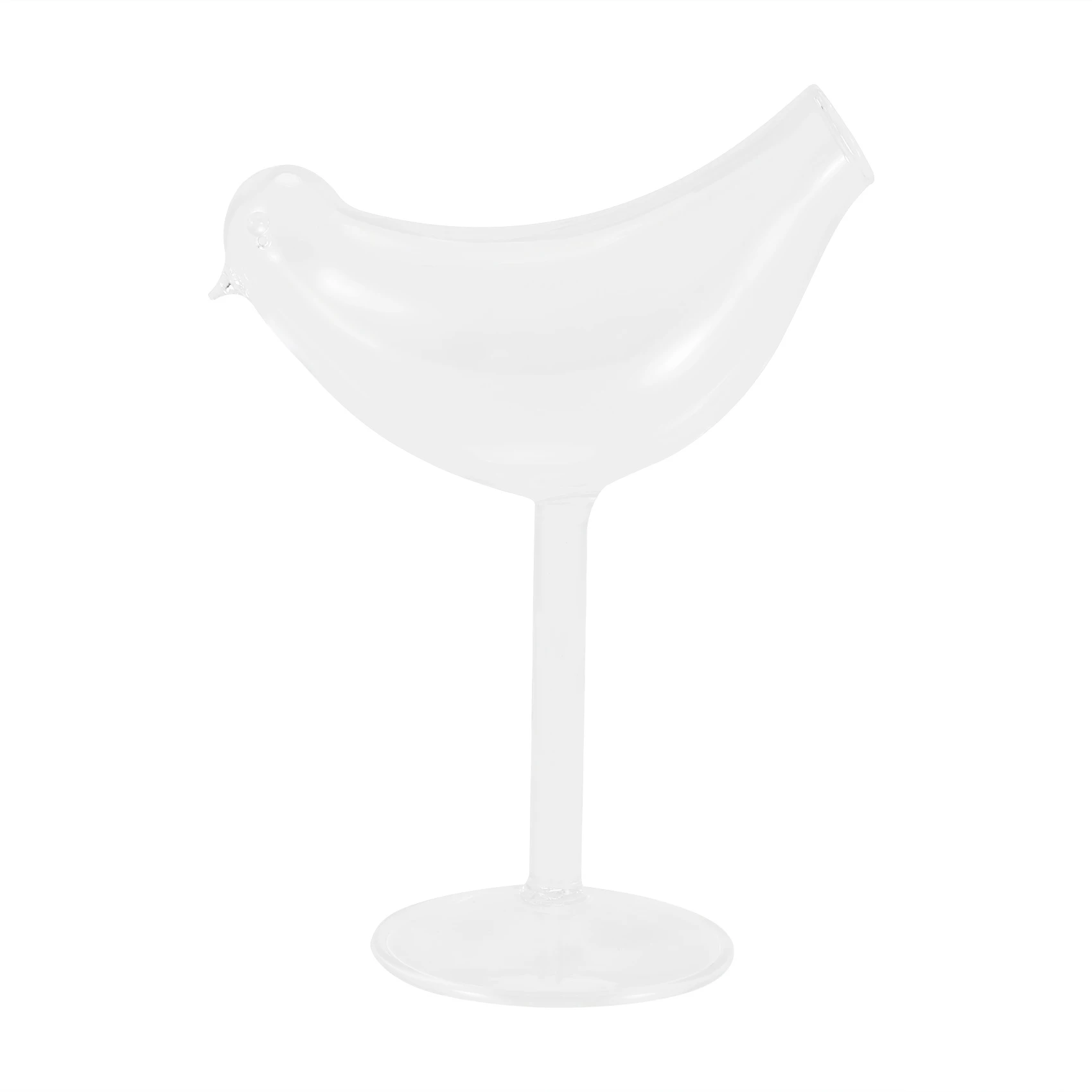 150Ml Creative Bird Shape Cocktail Goblet Glass Personality Molecular Smoked Modelling Glass Fantasy Wine Goblet