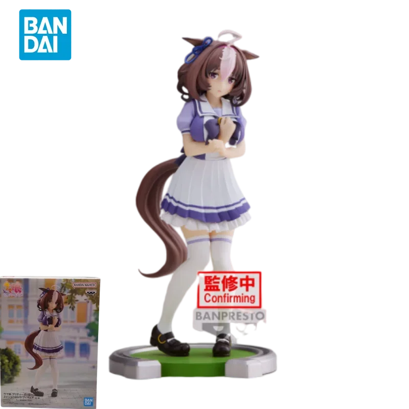 

Фигурка героя аниме Bandai оригинальная Umamusume Pretty Derby Meisho Doto, игрушки для детей, подарок, Коллекционная модель, украшения