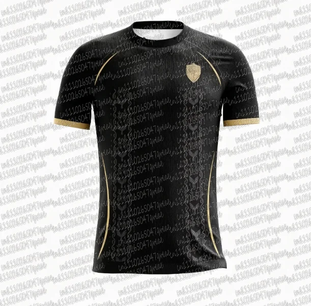 26-27 Amed SK Heim- und Auswärts-T-Shirt mit 3D-Digitaldruck, bequemes und atmungsaktives Sport-Freizeit-Oberteil, passend für die ganze Familie – Detail 4