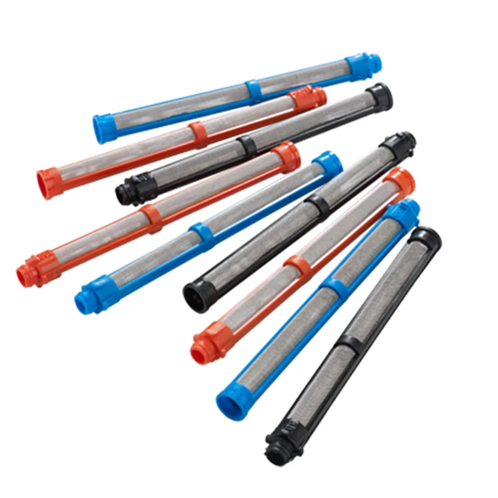 20pcs 60/100/150 Mesh Airless Paint Sprayer Filters High Filtration Airless Paint Sprayer Filter 11x110mm Power Tool Accessories