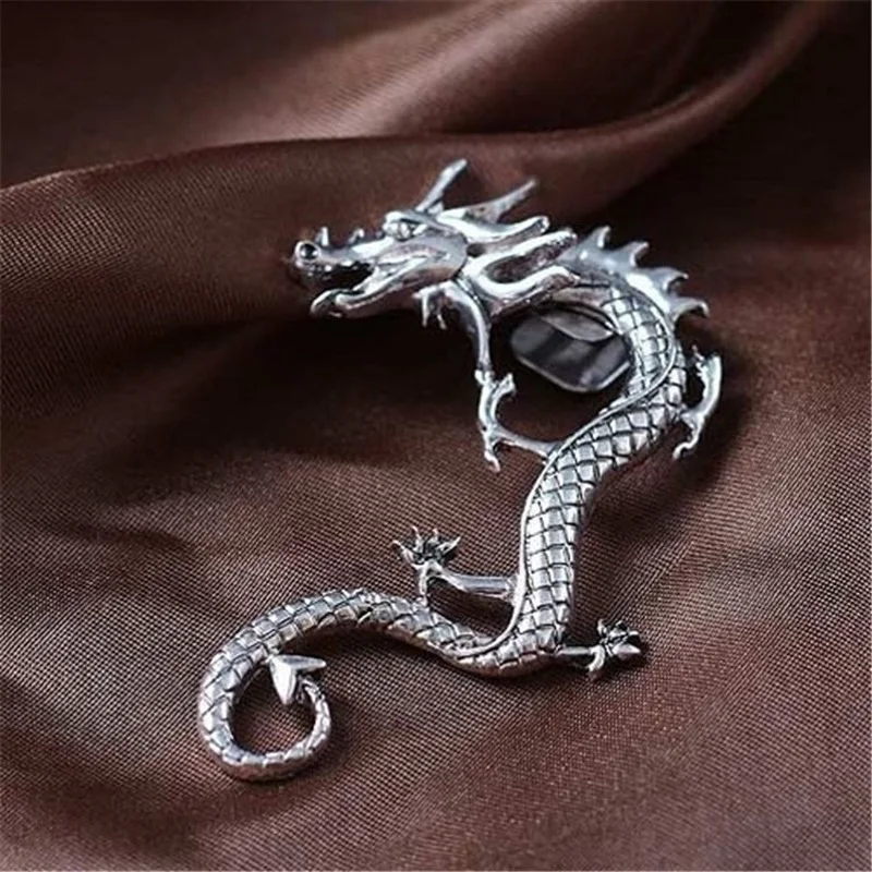 Dragon Ear Clip Vintage Punk Jewelry Accessories Earrings for Women and Men Clip on Earrings Boucle