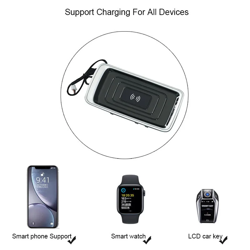 メルセデス・ベンツ V クラス車用ワイヤレス充電器高速携帯電話充電