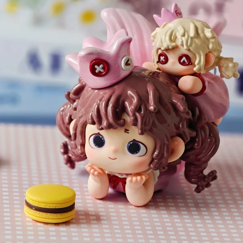 Heyone FURFUR مجموعة سعيدة سلسلة صندوق أعمى Kawaii أنيمي الشكل مفاجأة سر الدمى نماذج الكرتون لعبة عصرية