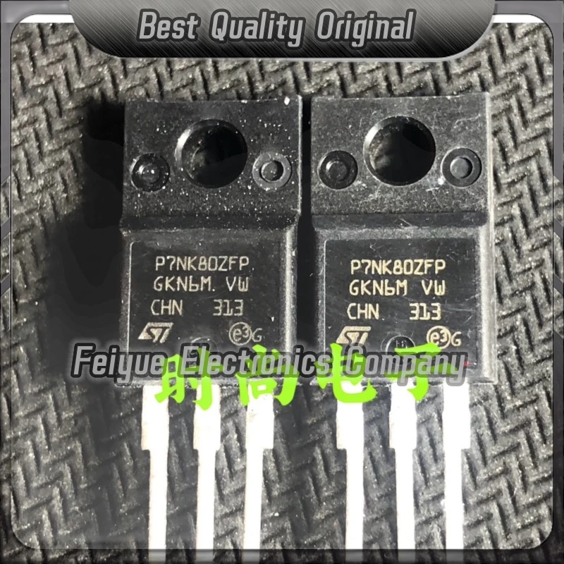 5PCS-20PCS STP7NK80ZFP FQPF7N80C TO-220F MOS 800V 7A Migliore qualità originale importato