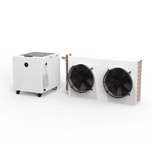 C6 Liquid-Cooled Temperature Control Oil Immersion Cooling System Computer Case 4pin Power Interface Copper Aluminum Heatsink