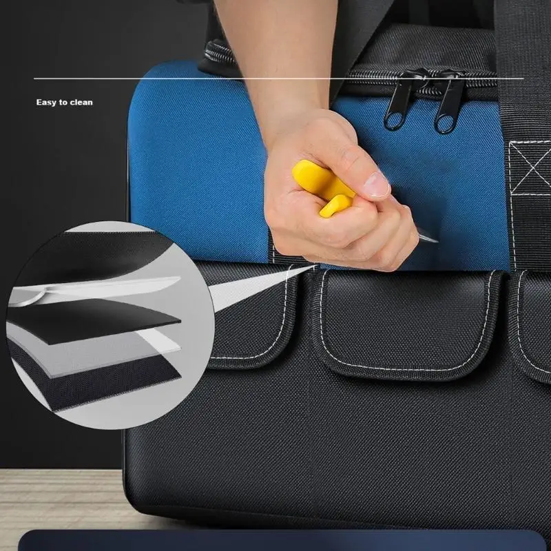 652F Heavy Duty Tool Organizers Bag With Reinforced Structure AntiCollapse Easy Access Portable Hand Carry Design Case