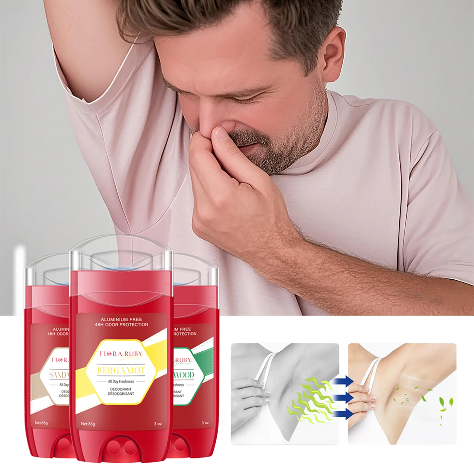 

Old Spice Aluminum Free Deodorant For Men, High Endurance, 24/7 Sweat Defense & Odor Protection, 24/7 Freshness & Lasting Scent,