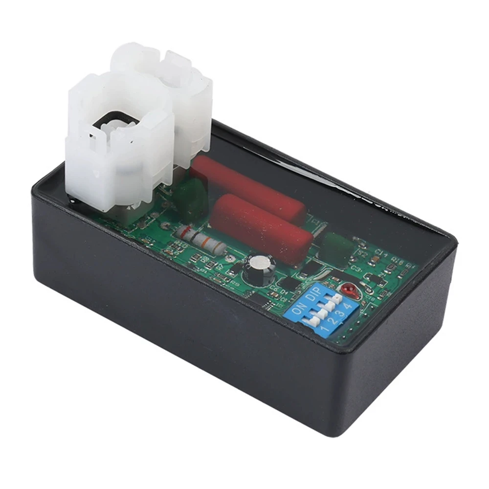 

Motorcycle four-speed DC AC igitator CDI with DIP switch adjustable GY6 limit 4000-12000