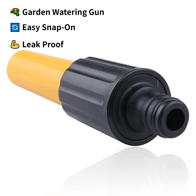 Garden Watering Gun & Hose Connector Set - Quick Connect Adapter 1/2