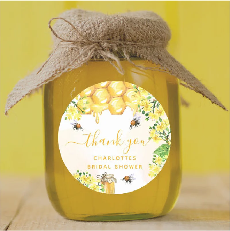 Autocollants personnalisés avec logos personnalisés, anniversaire de mariage, autocollants de baptême, personnalité, design attro, propre sac cadeau