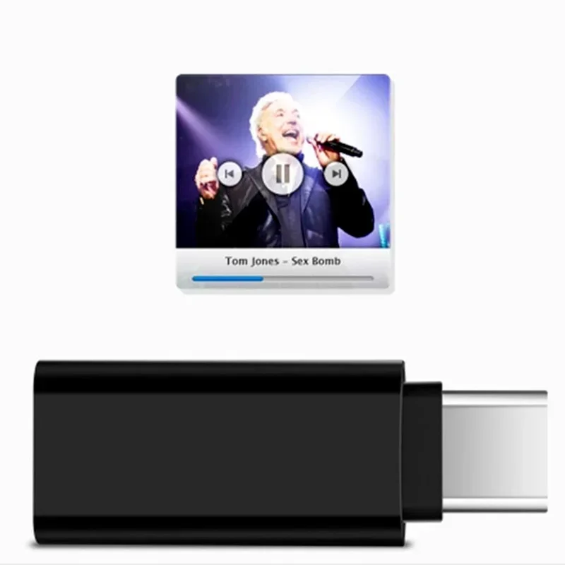 USB C to 3.5 mm Headphone Jack Adapter Compatible with Type C to Headphone Auxiliary Cable Digital Converter