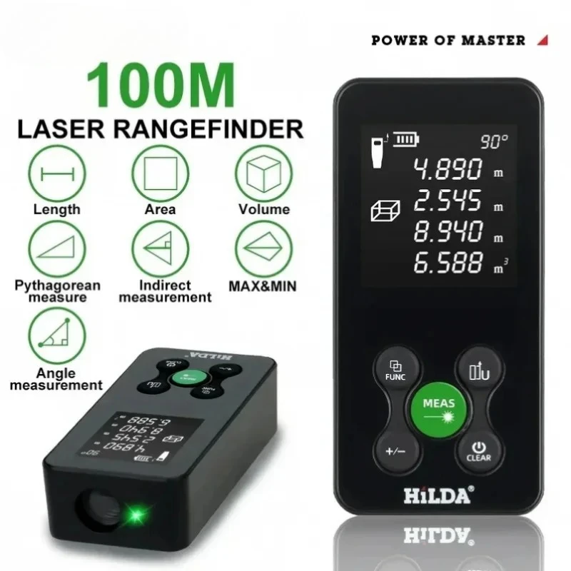 50-100-120m-laser-rangefinder-red-green-light-laser-distance-digital-tape-rechargeable-and-measurable-angle-laser-measure