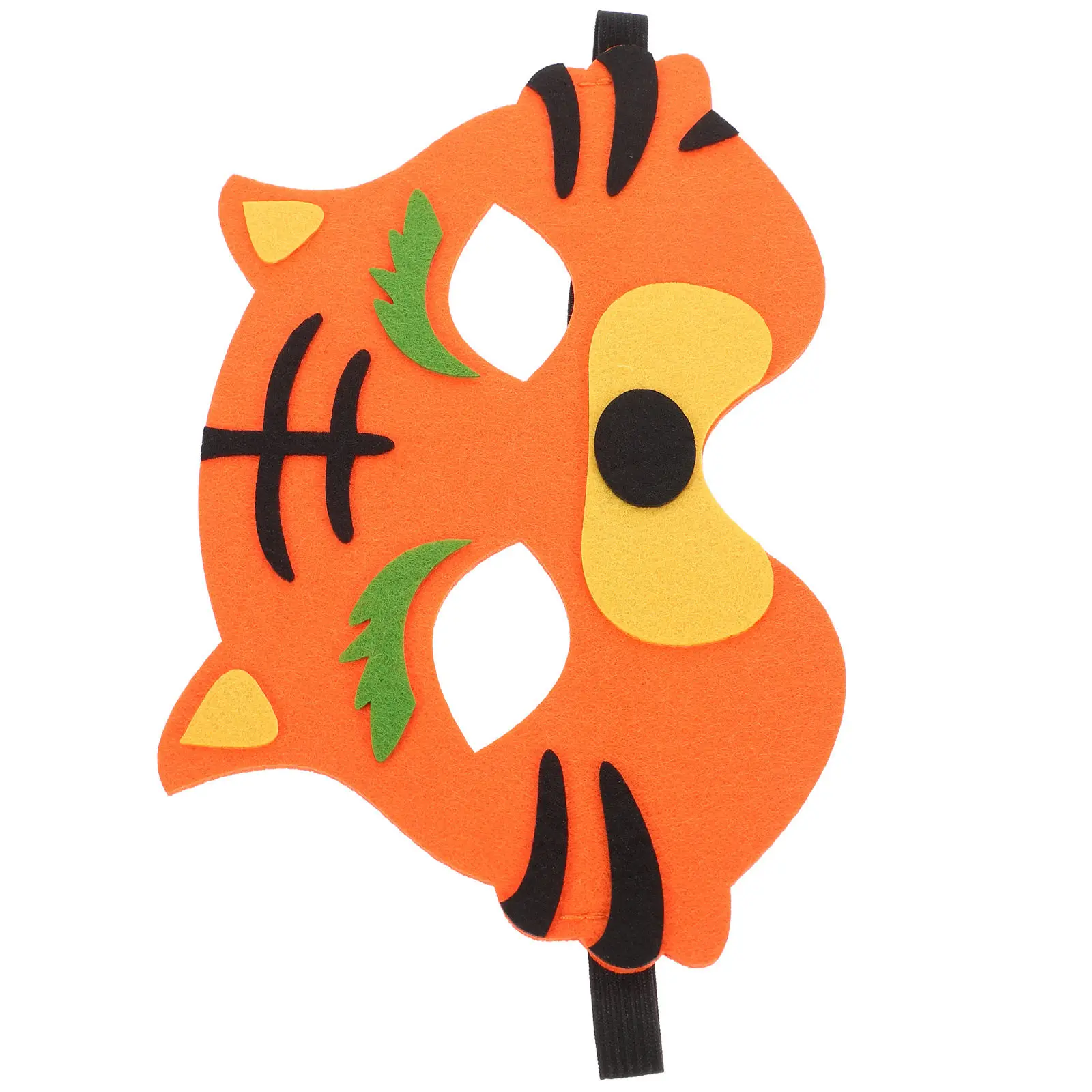

Realistic Tiger Mask Animal Party Mask for Children Soft Breathable Fabric Universal Fit Cosplay Costume Accessory Halloween