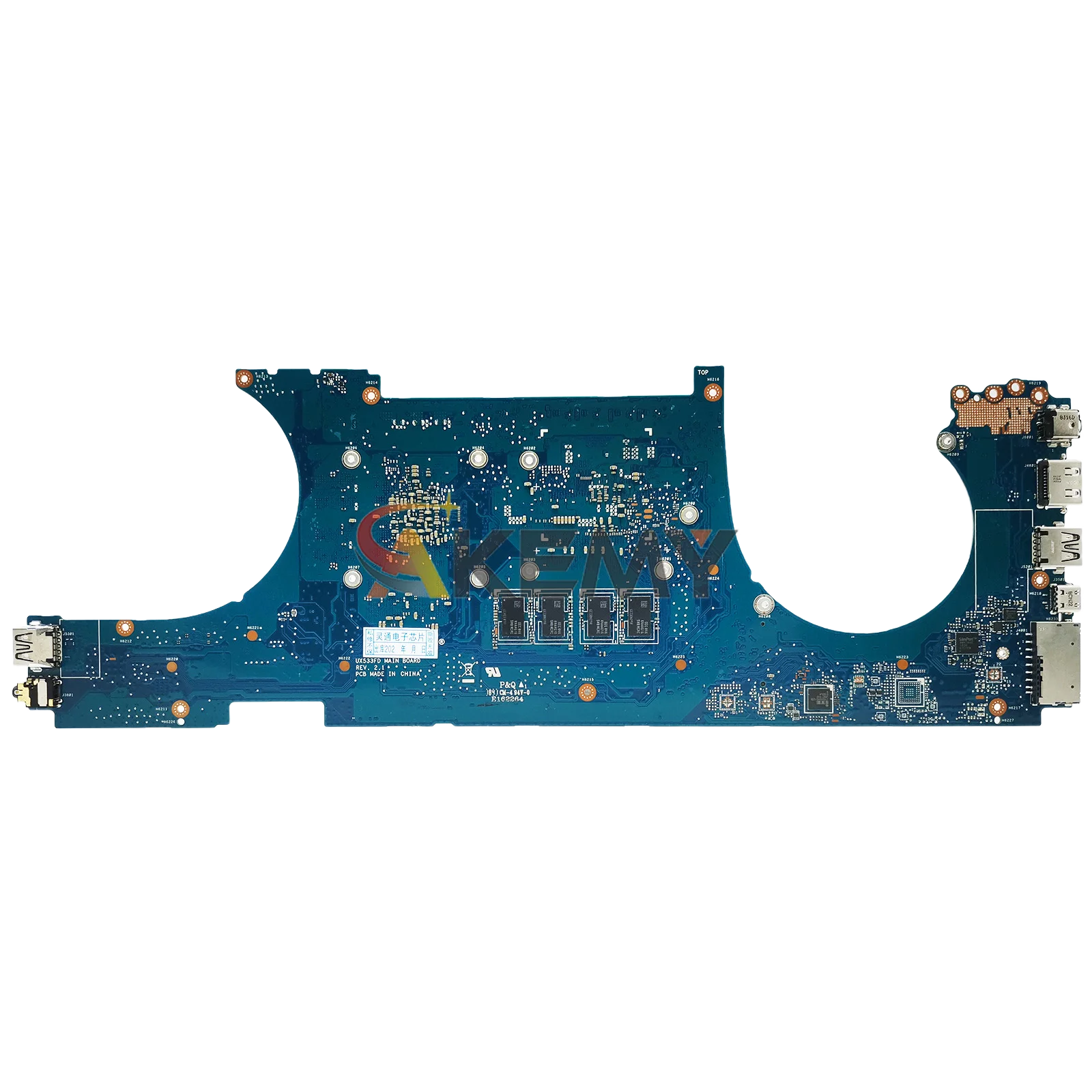 UX533FD Laptop Motherboard For ASUS ZenBook U5300F RX533F UX533FN UX533F UX533FD BX533F Notebook Mainboard With I3 I5 I7 CPU stk