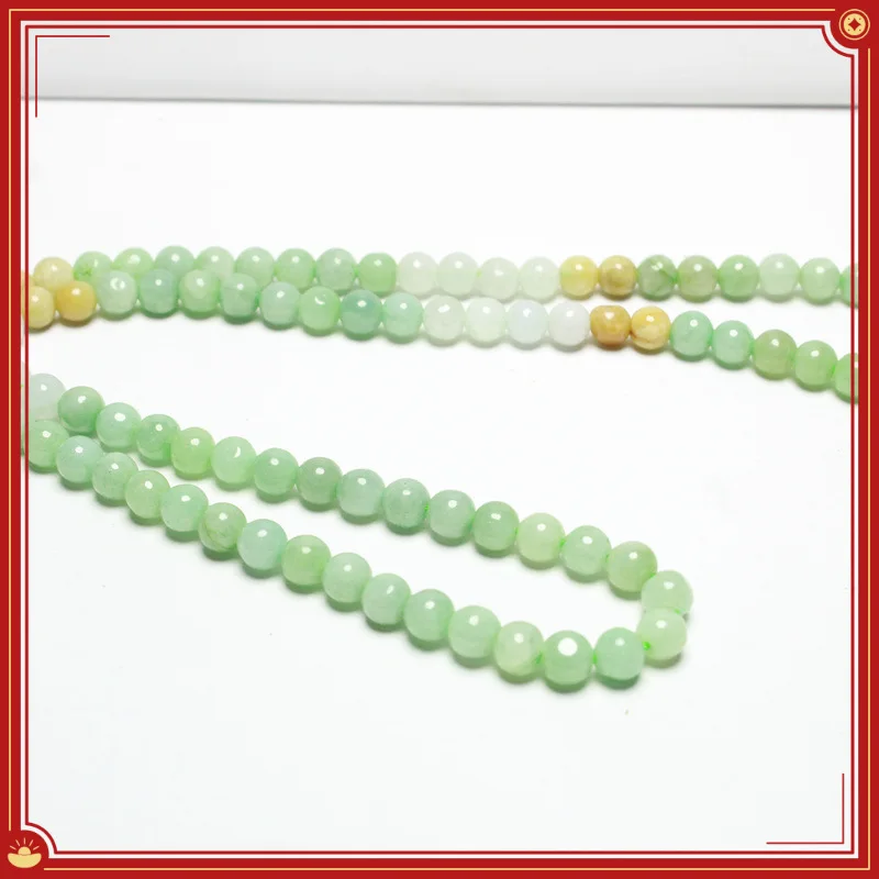 Myanmar a goods emerald necklace sweater fashion accessories pendant jade bead simple halter long chain lanyard