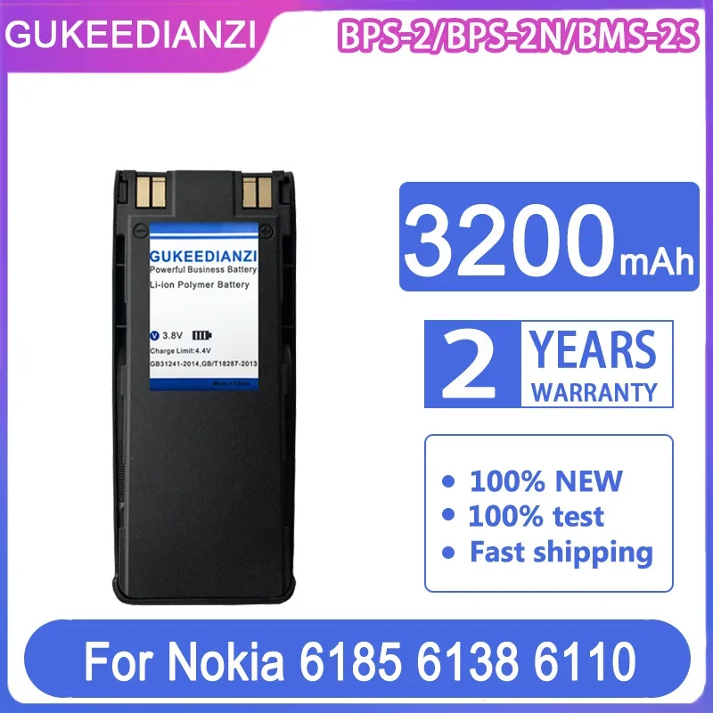 GUKEEDIANZI Replacement Battery For Nokia 5160 5150 5185 5165 5110 5125 6160 7110 6185 6138 6110 6310I 6310 6210 5180 5170