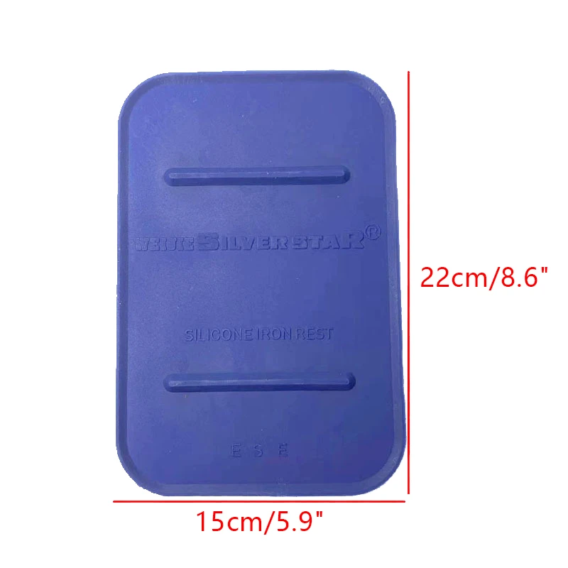 1pc Silicone Iron Rest Pad Portable Ironing Pad For Ironing Board Heat Resistant Iron Rest Mat For Steam Electric Irons