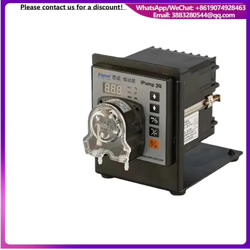High Quality CE ISO Approved Low Pressure 3bar 100RPM Electric 300ml Chemical Use Metering Peristaltic Pump OEM ABS/SS