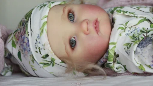 DLS 25 inch herboren poppenset Charlotte peuter frisse kleur DIY Soft Touch