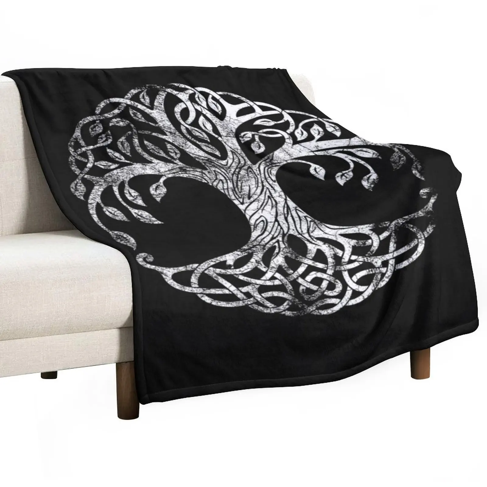 

Yggdrasil - Sacred Tree Of Life Throw Blanket Luxury Designer Blanket Blanket Sofa Thermal Blanket