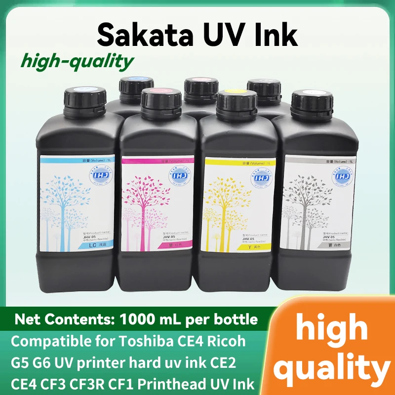 

Neutral Soft Ink Flatbed Printer Printhead Ink JHV-70 05 80 Compatible Sakata UV Ink Toshiba CE4 Ricoh G4 G5 Seiko Konica 1024