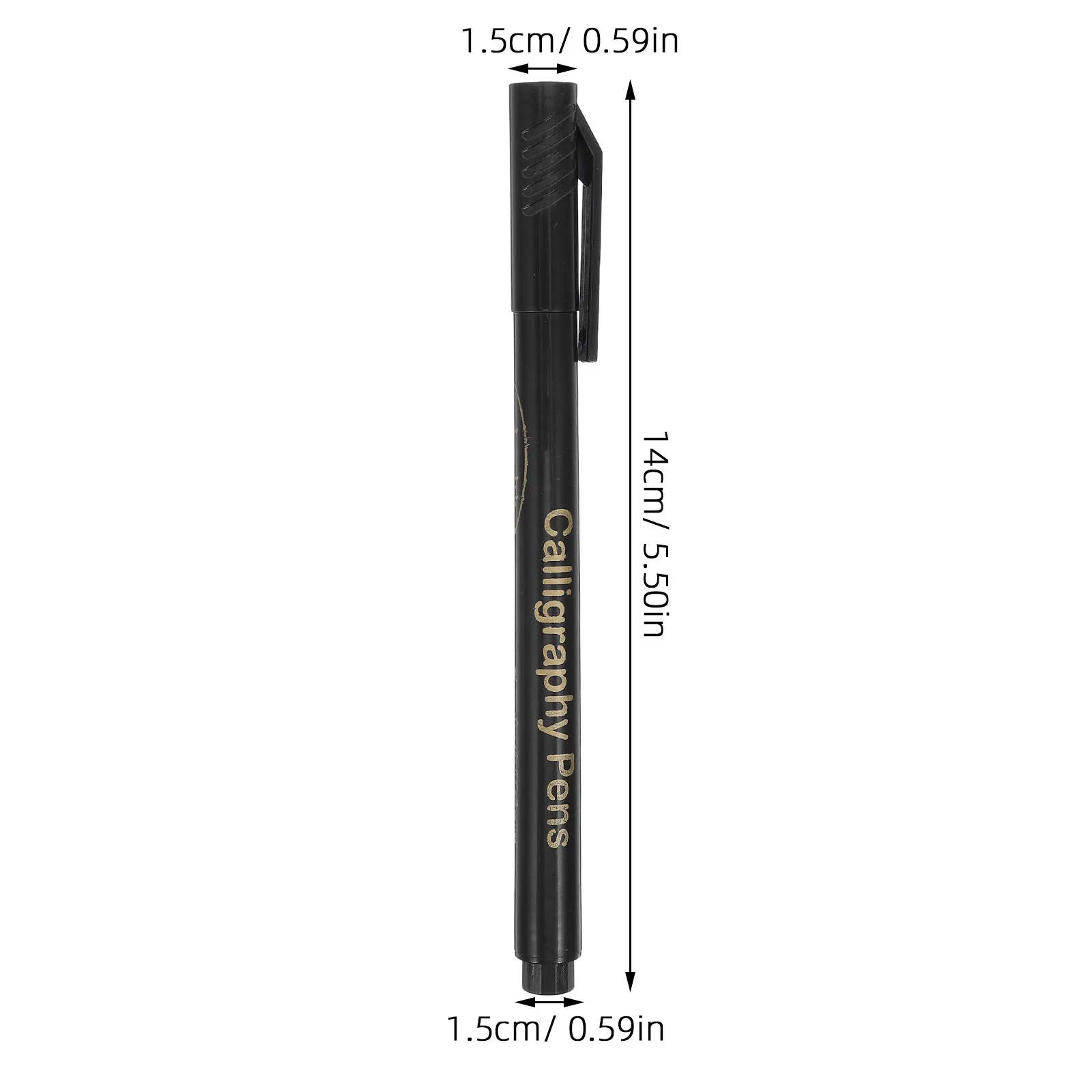 12Pcs Fine Tip Brush Pen Refillable For Chinese Practice For Teachers Set Sizes Medium Large Soft Signature