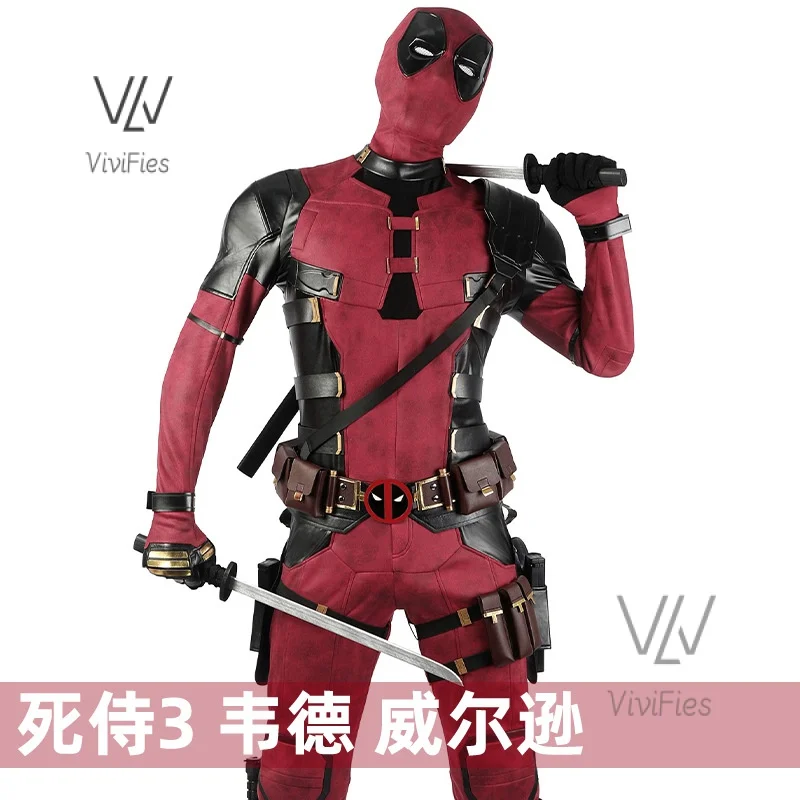 Deadpool 3 cosplay cosplay cosutme wade winston wilson cosplay kostüm frau deadpool cosplay kostüm film anti-helden anzug hallo