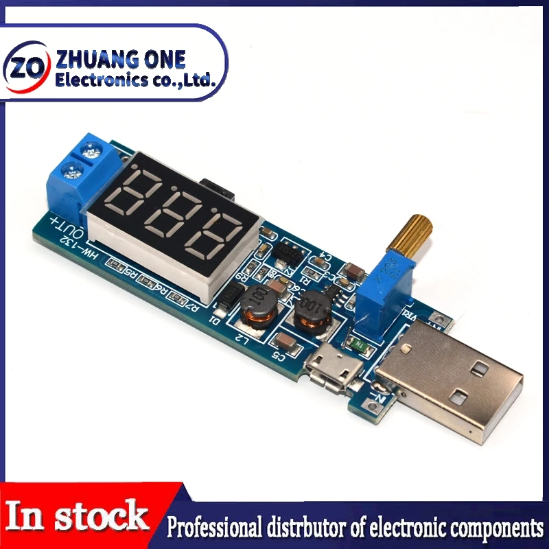 DC-DC 5V to 3.5V / 12V USB Step UP / Down Power Supply Module Adjustable Boost Buck Converter Out DC 1.2V-24V