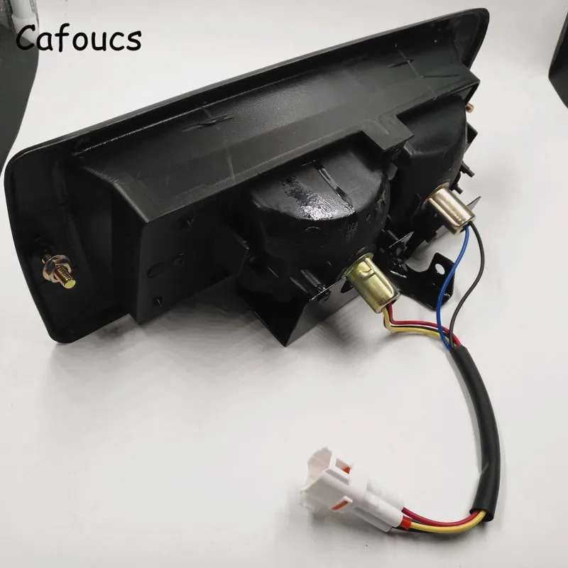 Cafoucs Tail Reflector Warning Lamp Rear Bumper Fog Light For Toyota Land Cruiser Prado LC90 3400 FJ90 FJ95 2700 1996 - 2002