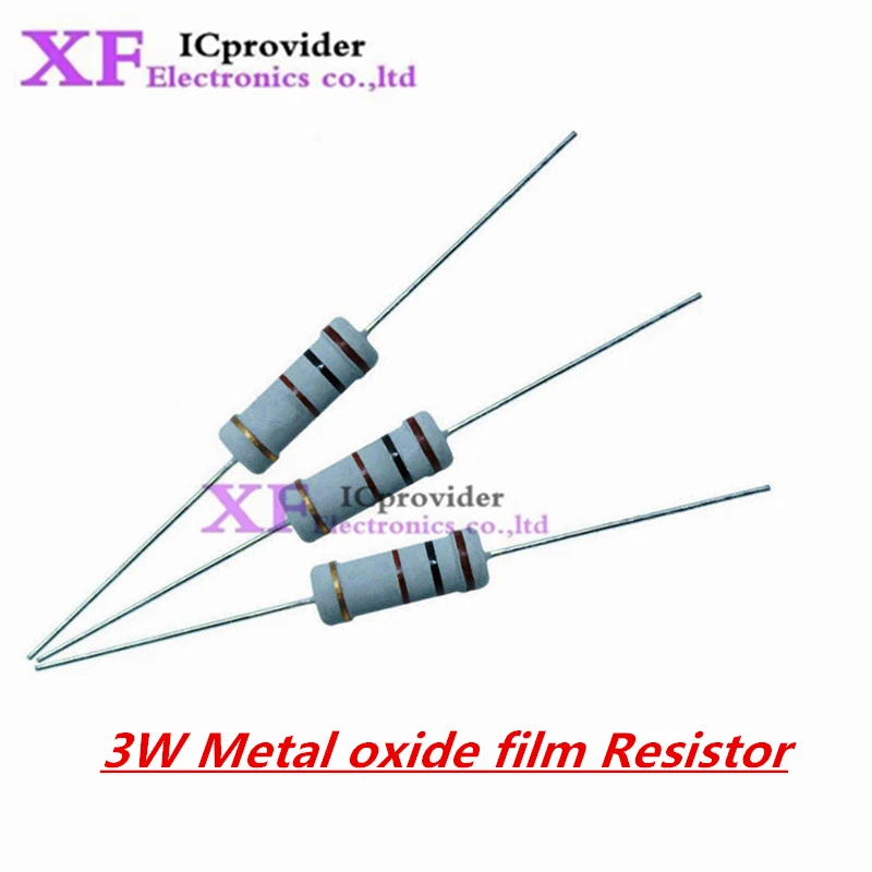 100Pcs 3W Metal Oxi…